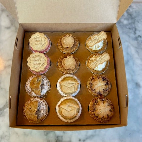 Grad Gift Box - 12 Mini Pies - Pasadena