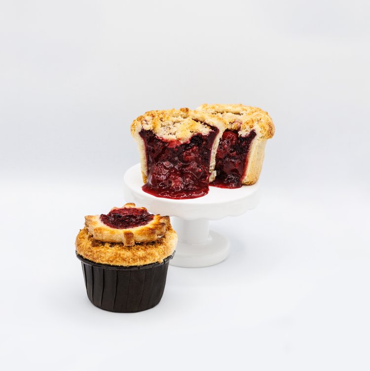 Fall Gluten-Free Jelly Jar Pies -- UPLAND PICK-UP