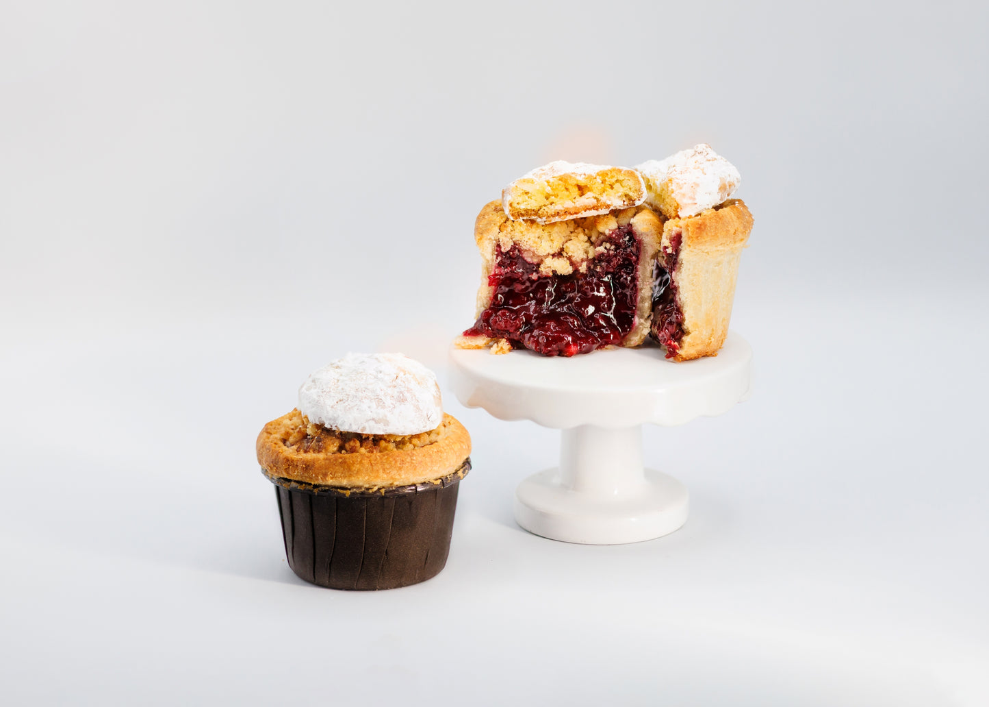 Gluten-Free Jelly Jar Pies - Winter Menu - Claremont